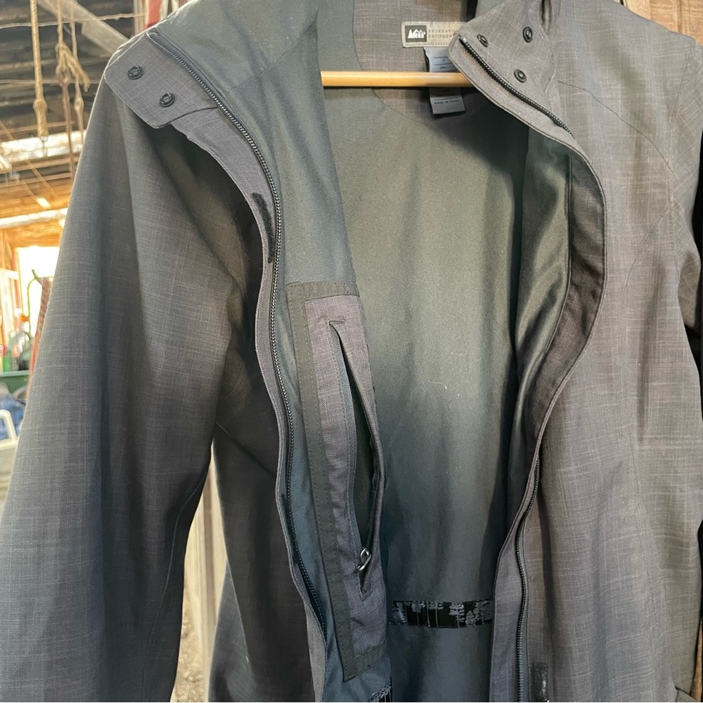 Riding Jacket Rain Coat Hooded Ladies Size S Water Repellent Waterproof - Picture 10 of 13